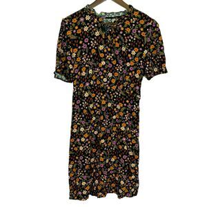 NWT ModCloth X Princess Highway Floral Short Sleeve Dress Women’s 12